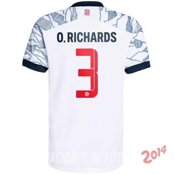 NO.3 O. Richards De Camiseta Del Bayern Munich Tercera2021/2022